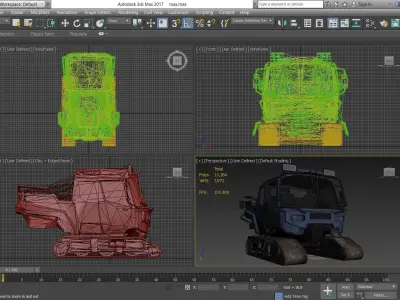 Vehicle 1010 - Heavy Equipment 3D model