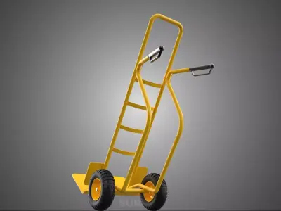 HAND TRUCK PALLET HANDTRUCK DOLLY SACK BARROW TROLLEY BOX CART 2 3D model