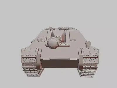 Jagdpanther Sd Kfz 173 Tank Destroyer 3D Print Model 3D print model
