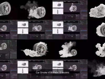 Car Smoke VDB Pack