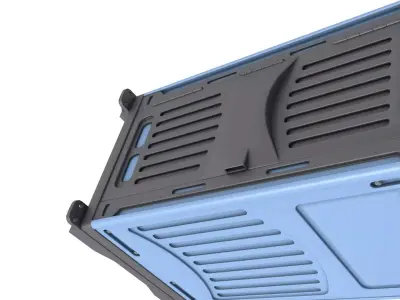 Portable Toilet 3D model purchase