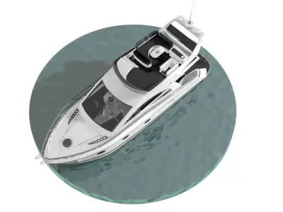 Yacht grig  3D model