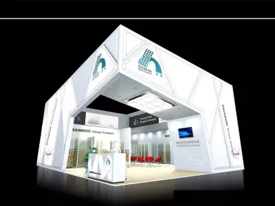 Exhibition - Size - 14X15-3DMAX2009-0034 3D model