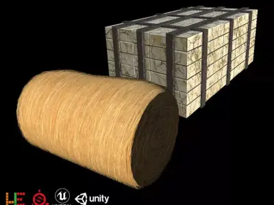 HIE Goods Low-poly 3D model