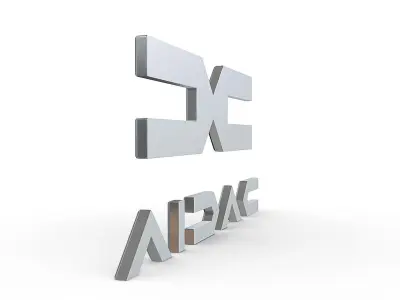 dacia new logo 3D model