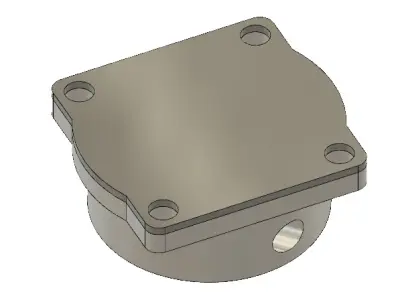 Air VW engine oil pump Free 3D model