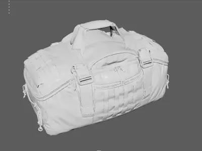 Premium Tactical Gear Bag  3D model