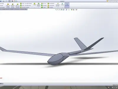 glider model drone 3D model
