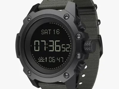 Military Watch 3 3D model