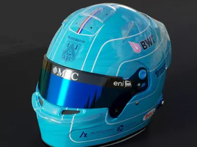 F1 Pierre Gasly Helmet 2026 3D model