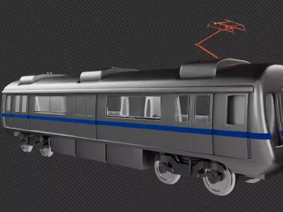 Metro Free 3D model