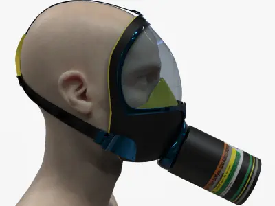 Gasmask  3D model