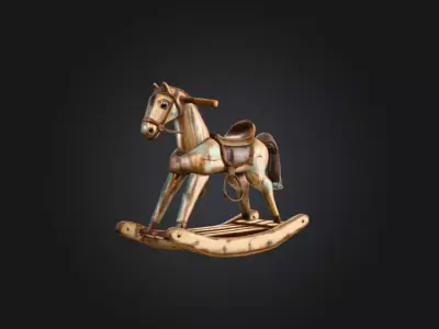 Timeless Ride Low-poly 3D model