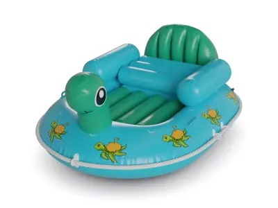 Inflatable Boat 3D model purchase