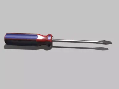 Screwdriver Free low-poly 3D model