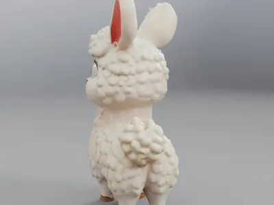 cute sheep 3D model