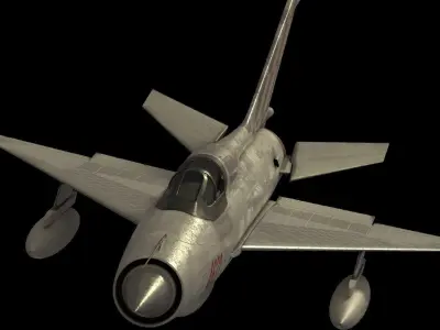Mig 21 3D model purchase