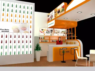Exhibition - Area - 6X9-3DMAX2009-09 3D model