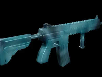 M416 gun Free 3D model