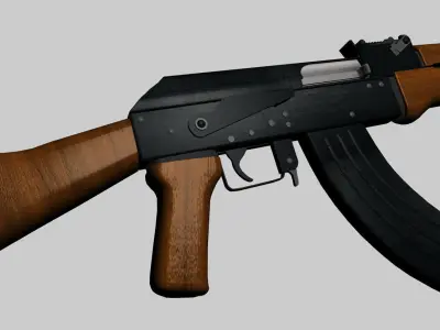 AK47 Assault Rifle 3D model buy