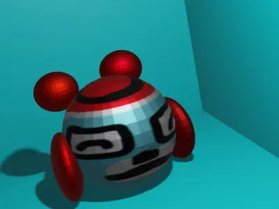 M-1 1day models Low-poly 3D model
