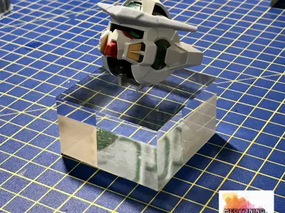 V-fin EXIA Bandai spare parts 3D print model 3D model