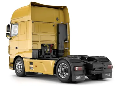 DAF XF 106 460 2016 3D model