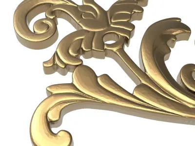  decorative pattern ready for 3D printing 3D model 482