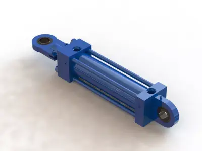 Cilindro Parker CDT3MP5 275F11 R11HFDM Hydraulic Cylinder 3D model