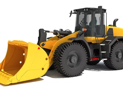  Wheel Loader 3D model