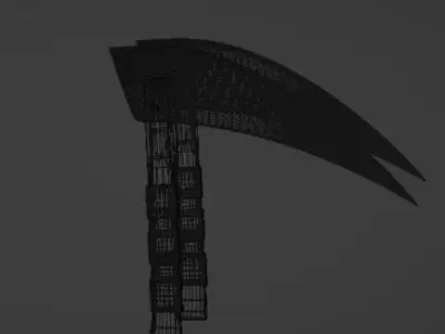 Double Sickles 3D model