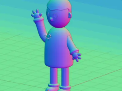 Human Free 3D model purchase