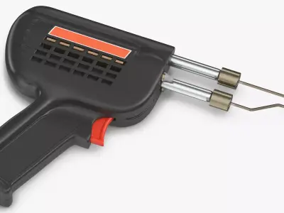 Soldering Iron Gun 3D model