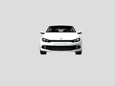 volkswagen scirocco 3D print model