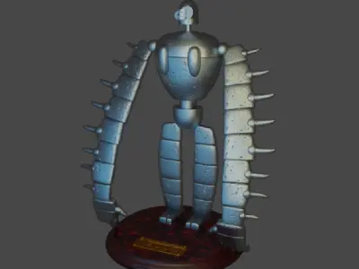 Laputa Robot 3D print model
