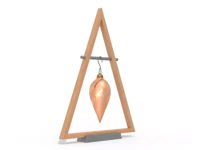 Christmas Bauble 2024 Free 3D model