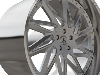 ARTIS SLIDELL WHEEL 3D MODEL 3D model