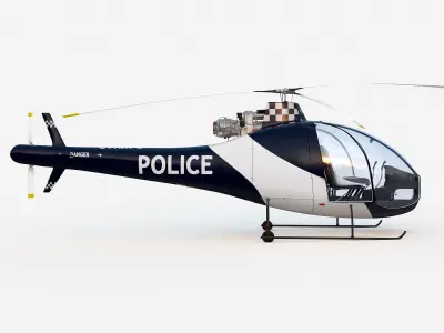 HAD1-T Helineo Police 3D model purchase