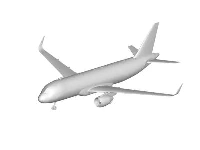Airbus A320 3D model