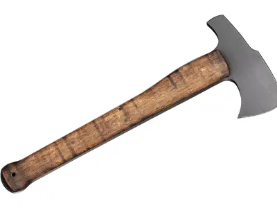 WINKLER KNIVES COMBAT AXE Low-poly 3D model