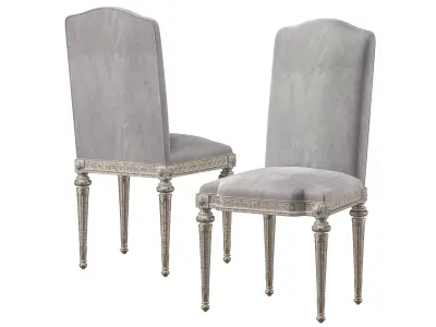 theodore alexander fontenay chair 3D model