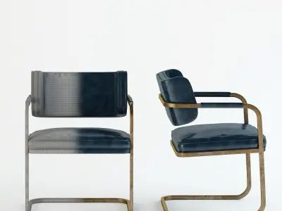 JIMMY COOPER CHAIR Industry West  3D model