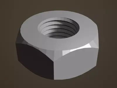 Nut 2302 Free 3D model
