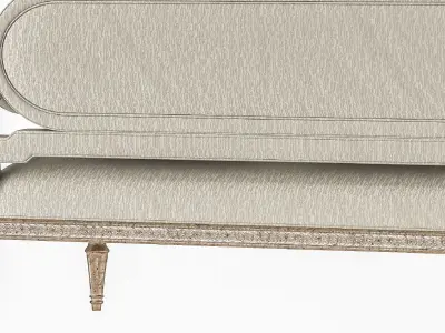 jumbo collection satin sofa 3D model