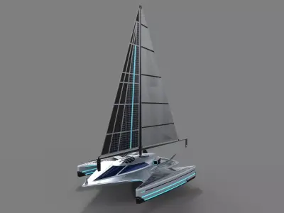 Dinghy 3D model