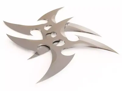 Ninja shuriken 3D model