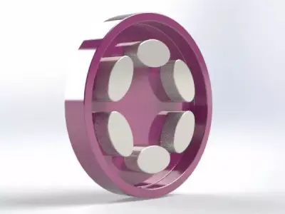 DOT 3D Part STL and IGES 3D print model 3D print model