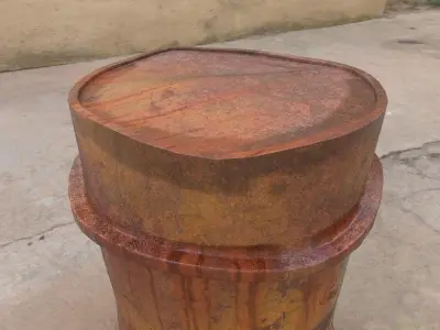 Old dustbin 3D print model