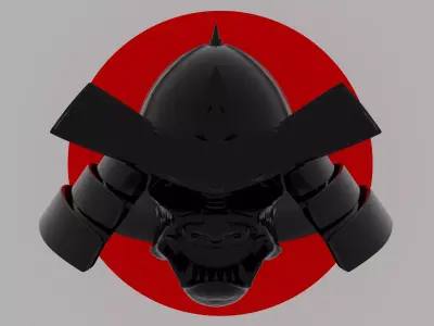 SAMURAI helmet 3D model