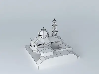Church "St. Vlas" Free 3D model
